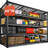 Natajia Metal Shelving Unit Heavy-duty Garage Shelf-1511704646