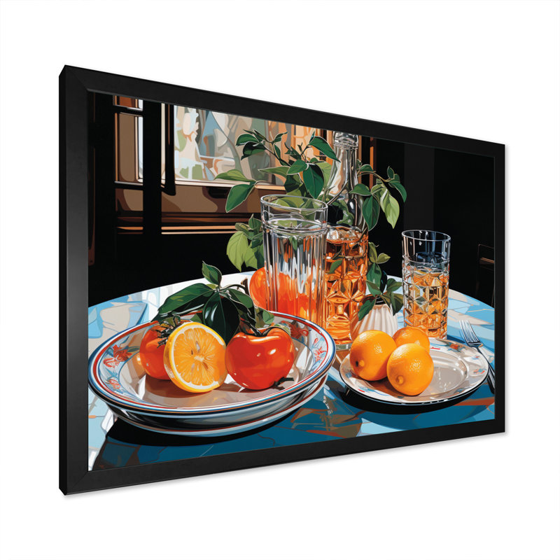 Cocktails Symphony I - Food & Beverage Wall Art Prints, H 12 po x l 20 po x P 1 po, Cadre simple noir