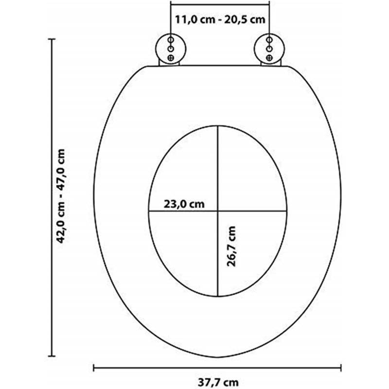 Wargo Soft Close Elongated Toilet Seat