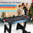 Foldable Air Hockey Table For Kids & Adults With Digital Led Scoreboard