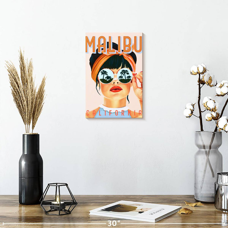 Leisha Malibu, 12" H x 8" W