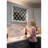 36" Wine Lattice Rack  in Hard Maple