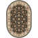 Helena Oriental Hand Hooked Wool Green/Black Area Rug