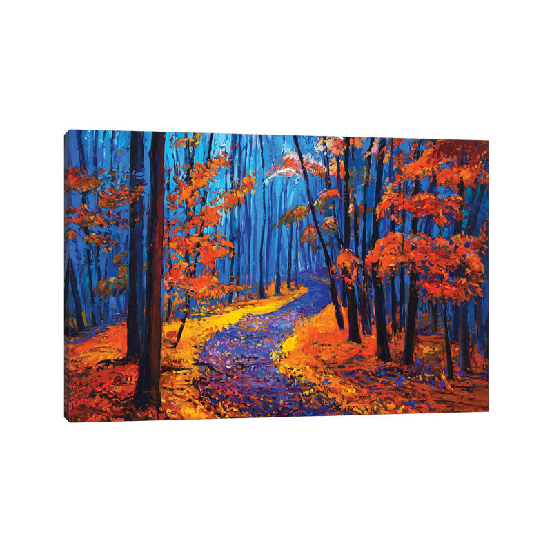 Autumn Landscape - Print on Canvas, Wrapped Canvas, 101.6 cm H x 66.04 cm W x 1.91 cm D