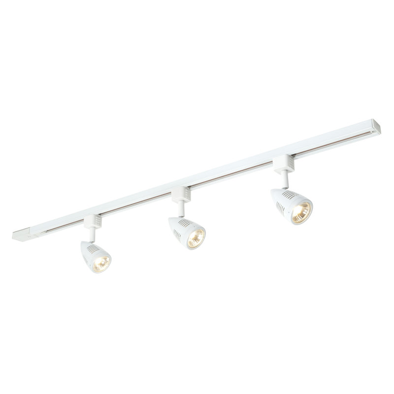Bullett 3-Light Track Kit, Gloss White