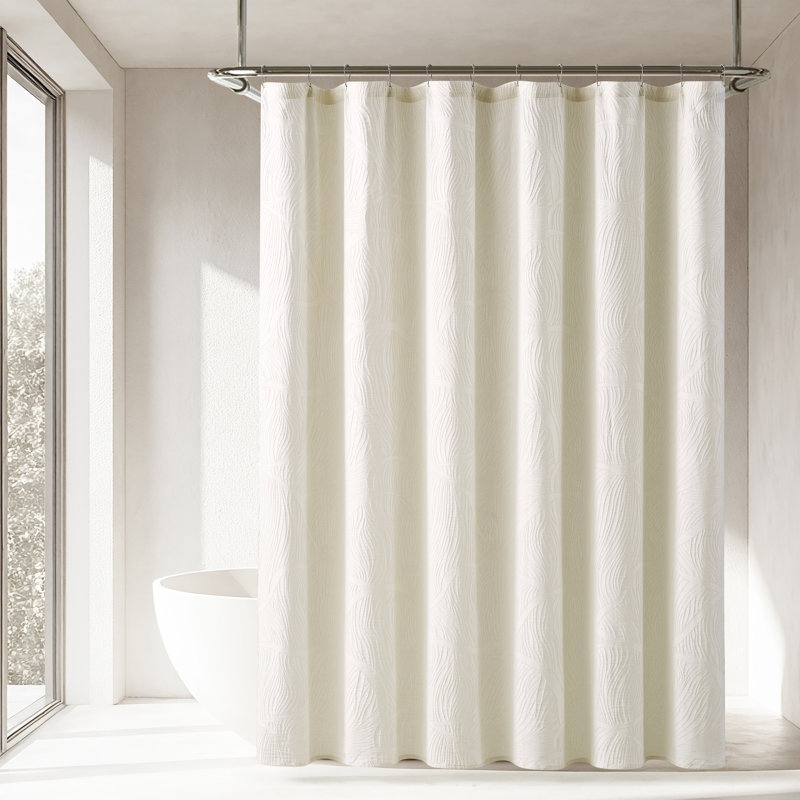 Capstone Whisper Cotton Shower Curtain