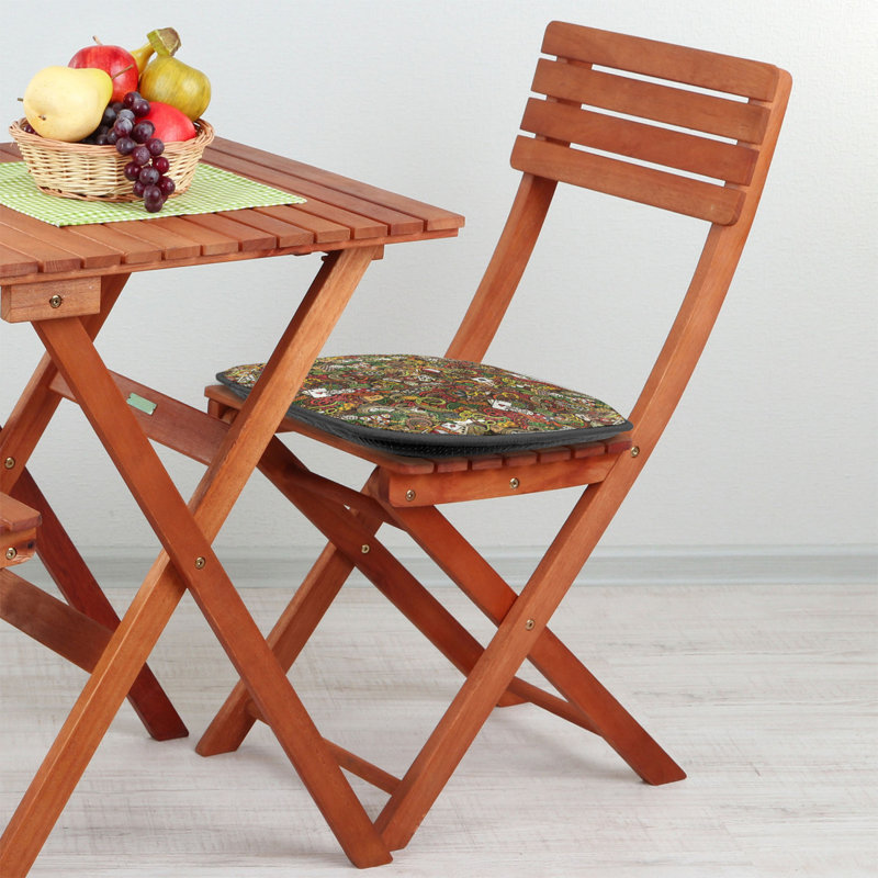 Outdoor 1.38'' Dining Chair Seat Cushion