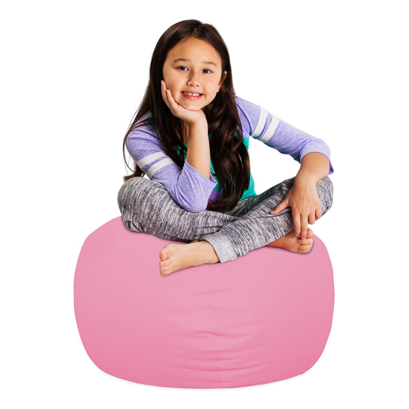Housse pour fauteuil à billes Kids, Moyen - 27 po, Rose uni