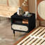 Agridaki 54cm W Solid Wood Bedside Table