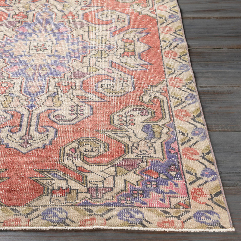 Antique One Of A Kind One-of-a-Kind 4'3" X 7' Hand Knotted Area Rug