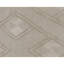 Hand Knotted Geometric Area Rug in Beige
