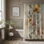 Rideau de douche Weathered Blossoms - Premium-2122649505
