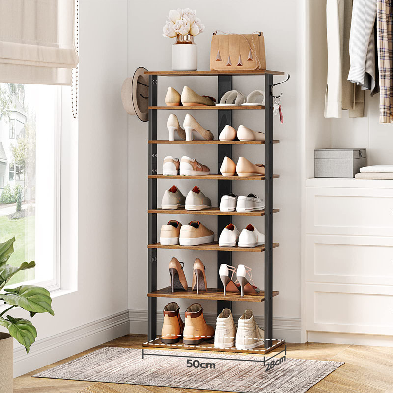 16 Pair Shoe Rack