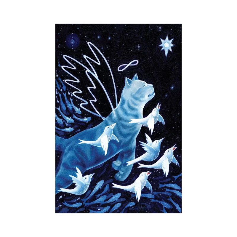 Light Flight by Vicky Mount - Painting on Canvas, Wrapped Canvas, 66.04 cm H x 45.72 cm W x 1.91 cm D