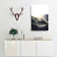The Highlands in Scotland in Abstract - Wrapped Canvas-55302994