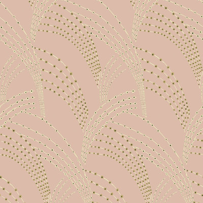 Sea Grass - Mauve Wallpaper