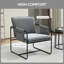 Minimal Padded Accent Chair, With Pockets --728539233