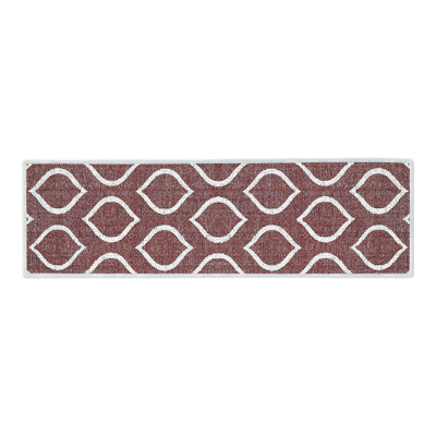 Tapis de marche intérieur antidérapant 9 po x 28 po Drop Desig
