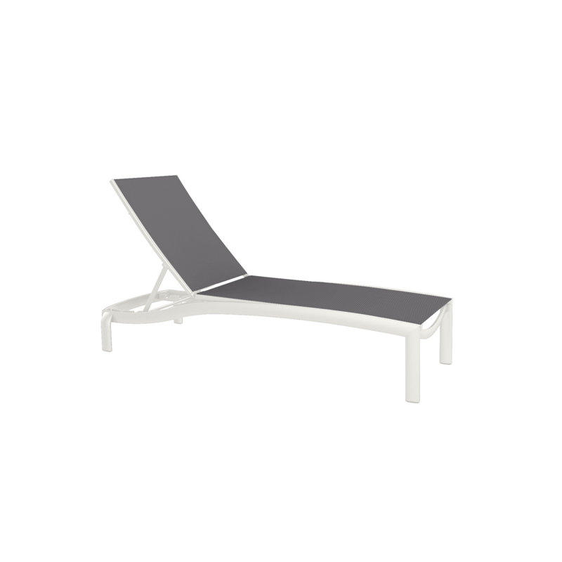 Kor Outdoor Chaise Lounge, Shell, Rincon