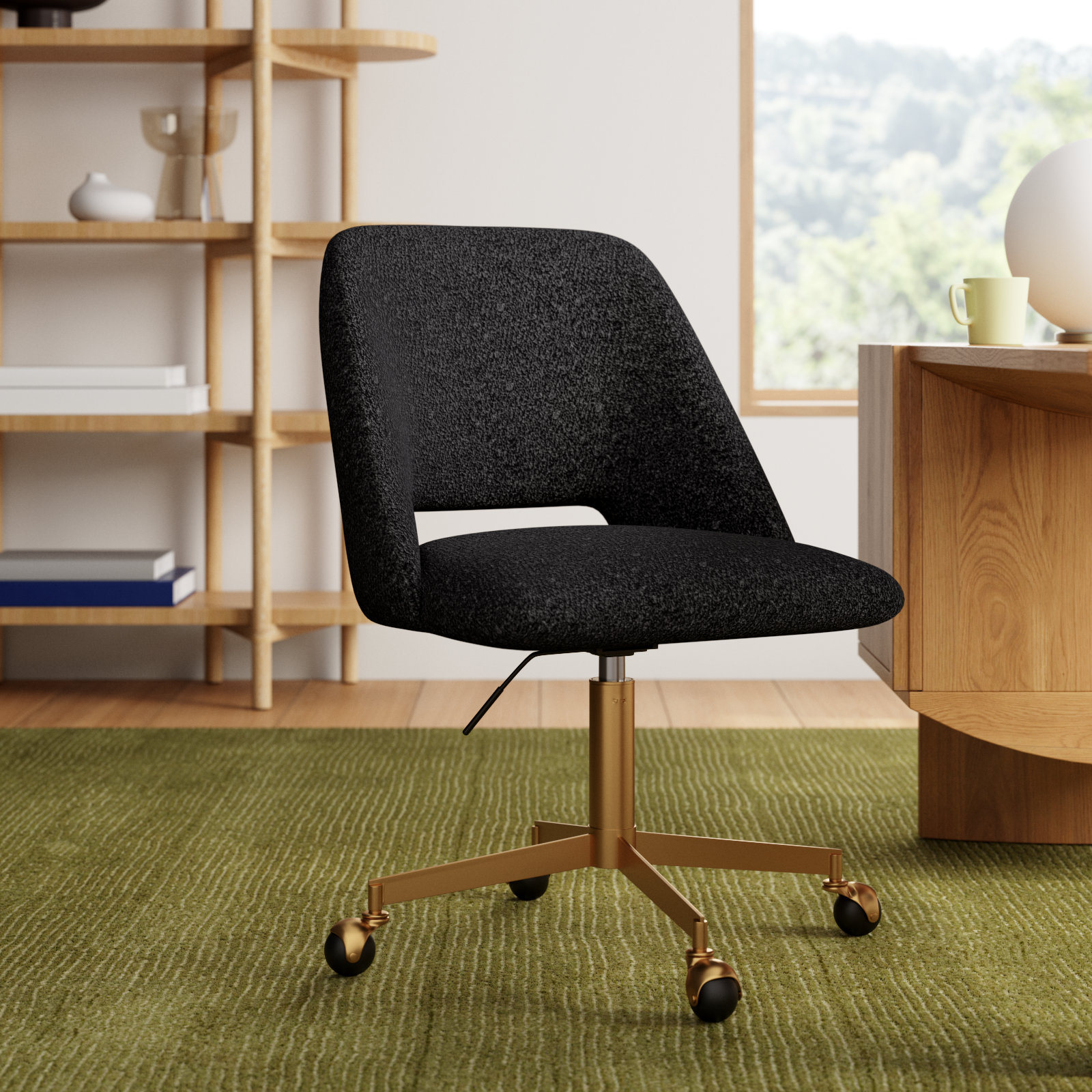 Borrego Swivel Office Chair - Thumbnail 2