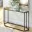 121.9cm Glass Top Console Table-59555919