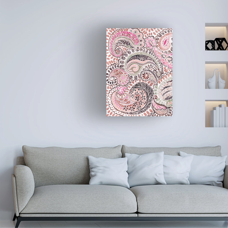 Art mural sur toile «ologic bologette », H 19 po x l 14 po
