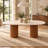 Stone Top Solid Wood Base Oval Modern Dining Table,Kitchen & Dining Room Tables,Rectangulardining Table For 6-1403364814-1575870213-1545476823