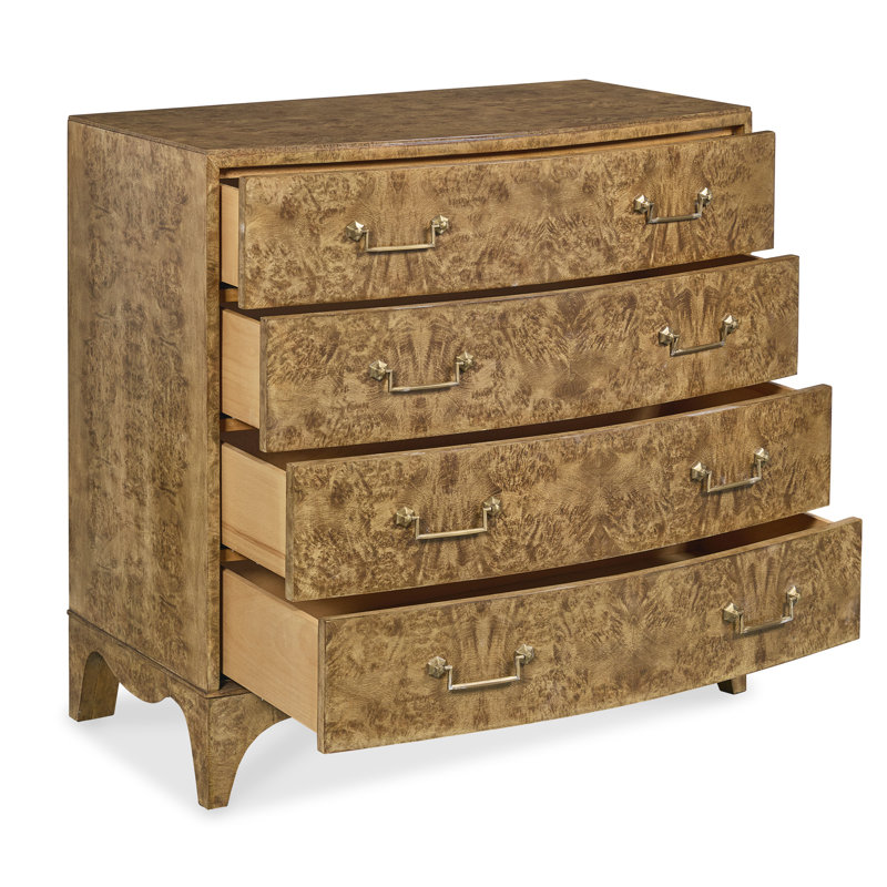 Maitland Smith 4 - Drawer Solid Wood Dresser