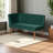 Zephyr 2-Piece Dining Nook Banquette Set In Green Upholstery, 31.93''H X 69.62''W X 52.21''D-1534821472