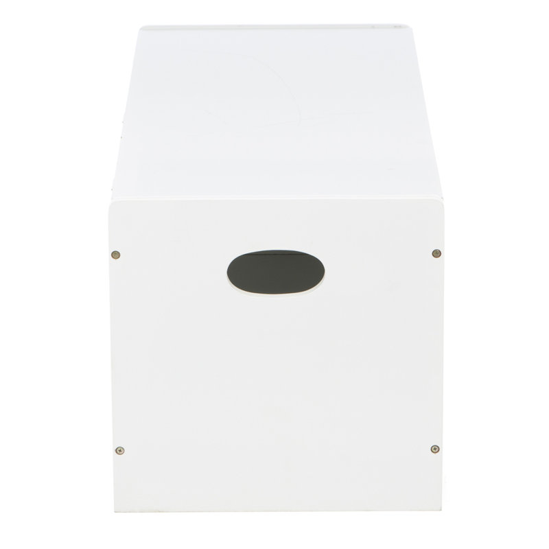 Boîte à jouets Damron, blanc