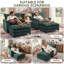 Fauteuil d'appoint surdimensionné avec repose-pieds-1164876913