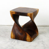 Lawncrest Solid Wood End Table