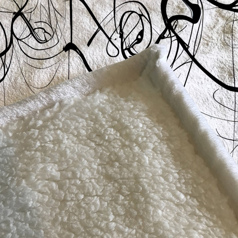 Throw Blanket, 51" W x 60" L
