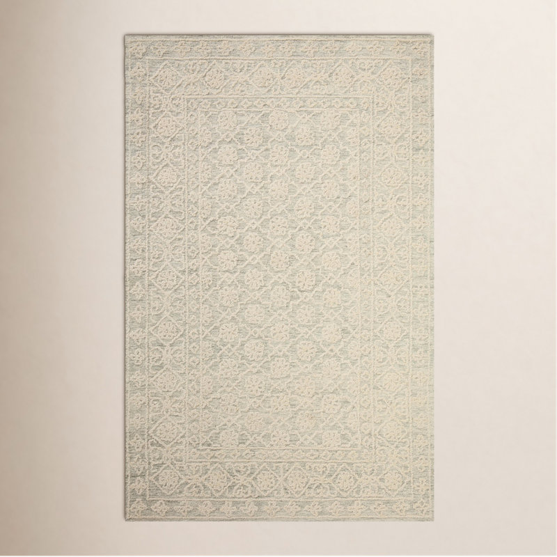 Albie Wool Oriental Indoor Rug, Rectangle 9'3" x 13'
