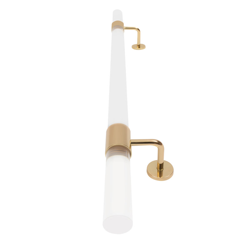 2Pcs Stair Banister Acrylic Handrail