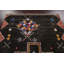Tapis unique gris anthracite noué à la main 6 pi 3 po x 9 pi 9 po