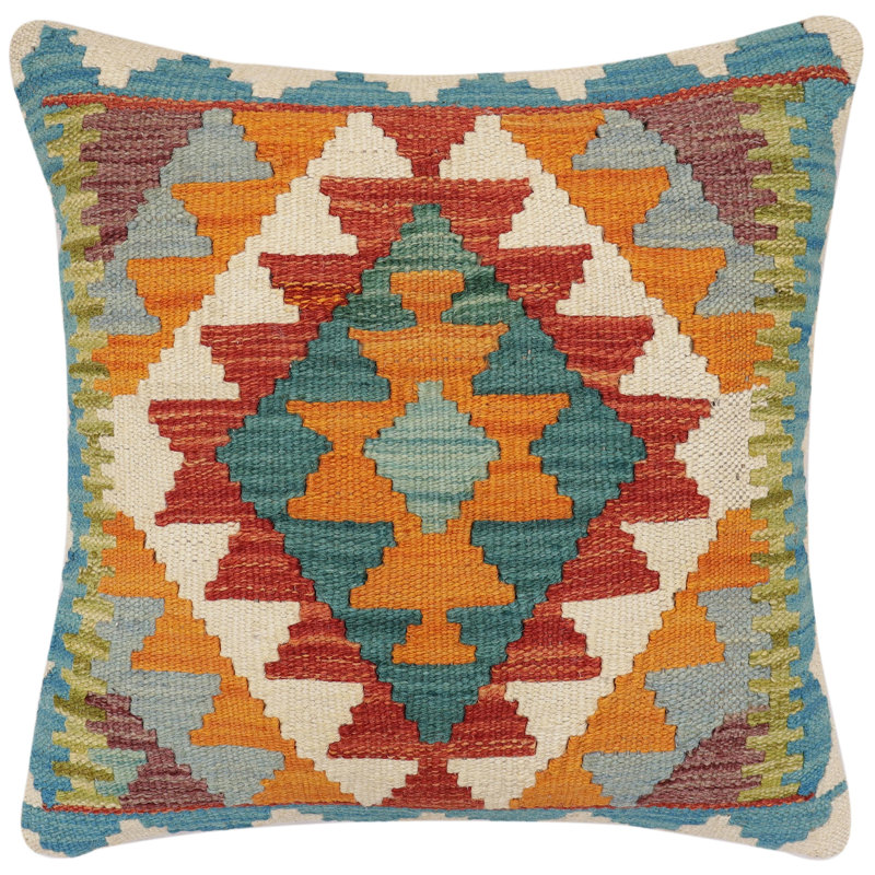 Dent Geometric Throw Pillow