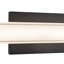 Garland 36-in Black dimmable LED Wall Sconce-1385021514