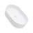 19.31X12.19 Inch White Ceramic Oval Vessel Bathroom Sink