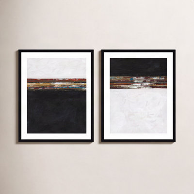 A Sense of Space  - set of 2  by Jodi Fuchs Framed Wall Art Prints