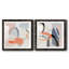 Floating On Silk I - ensemble de 2 peintures encadrées-1368391472-1368391483