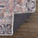 Tapis rouge / bleu / beige Jaelyne Performance