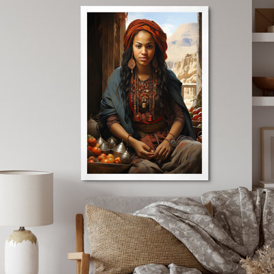 African Woman Berber Beauty Portrait