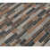 Cobrello Random Sized Porcelain/Stone Mosaic Tile in Brown