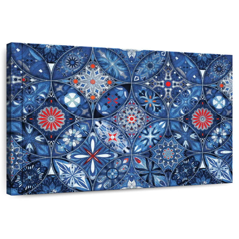 Kaléidoscope floral Kerner, H 34 po x l 51 po