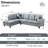 Larelle 103.5" Wide  Sofa & Chaise-525341730-445747211