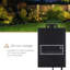 Luminaire mural délavé 12V avec prise G4 East Grove Home Amped Landscape Lighting avec protection renforcée pour les environnements côtiers-127448558