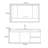 Simple modern style bathroom cabinet
