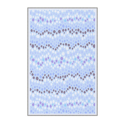 Stylish Hall Carpet (39.4 x 78.7 inches), 100% Polyester, 0.3 in Pile Height | Antibacterial, Non-Slip Underside, Machine Washable | 3D Digital Printed Design, Durable & Soft for Home Décor
