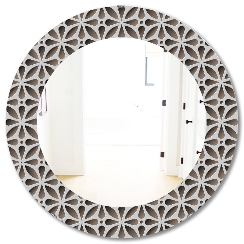 Miroir mural scandinave 11, H 31,5 po x l po
